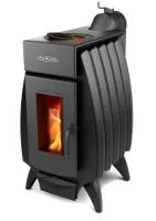 печь отопительно-варочная тмф огонь-батарея 5б с баком дровяная антрацит