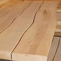 полок криволинейный ольха дикий 2700х850х40 мм