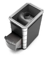 печь для бани тмф ангара inox дверца антрацит антрацит нерж.вставки