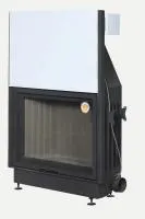 топка каминная вега 1000 мв черный шамот патрубок ф250 экокамин 