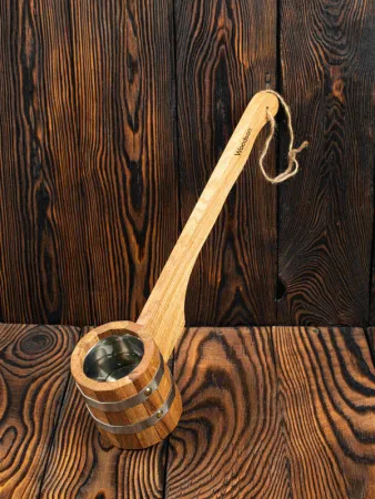 черпак woodson 0,34 л с нерж.вставкой дуб