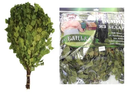 веник березовый без оплетки (евро)