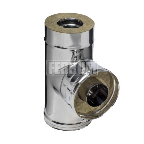 тройник craft 90° утепленный нержавеющий (316/0,5/304/0,5) ф120/220 по воде #